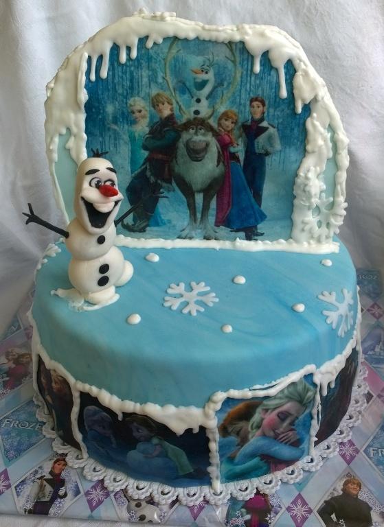 Ľadové kráľovstvo /2./..., torta, Rozprávkové torty Ľadové kráľovstvo /2./..., torta, Rozprávkové torty, Mariolka, 1