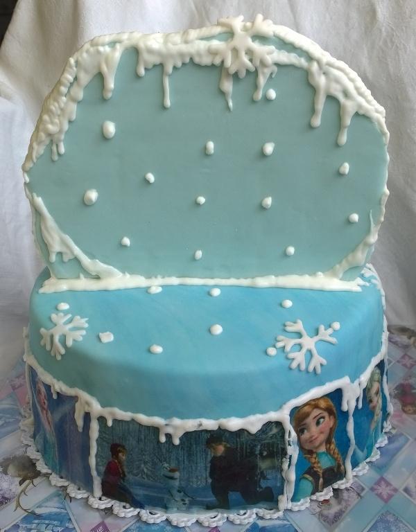 Ľadové kráľovstvo /2./..., torta, Rozprávkové torty Ľadové kráľovstvo /2./..., torta, Rozprávkové torty, Mariolka, 2