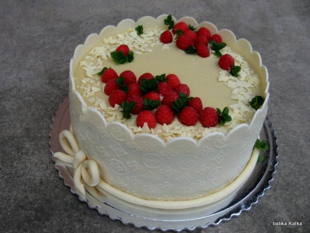 Malinová s bielou čokoládou, torta, Čokoládové torty Malinová s bielou čokoládou, torta, Čokoládové torty, babka Katka, 1