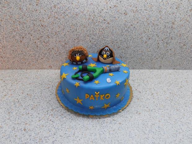Angry Birds, torta, Rozprávkové torty, nmiriam, 1