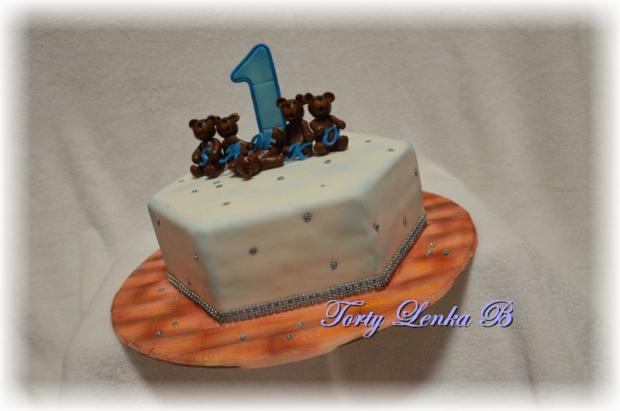 Samkovi k 1.rocku, torta, Narodeninové torty, lenca2410, 1