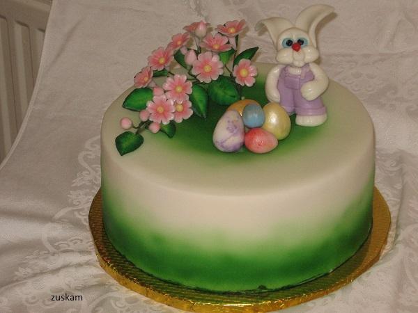 veselú veľkú noc, torta, Torty na cirkevné sviatky, zuskam, 1