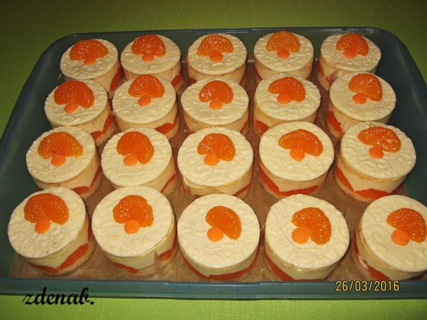 mandarinkové dortíky, torta, Zákusky mandarinkové dortíky, torta, Zákusky, zdenab., 1