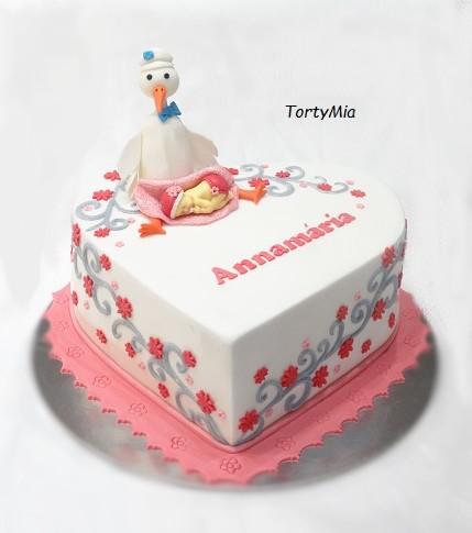 Krstinová, torta, Torty na krstiny Krstinová, torta, Torty na krstiny, TortyMia, 1