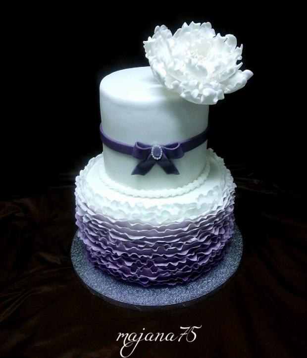volánikova, torta, Narodeninové torty volánikova, torta, Narodeninové torty, majana75, 1