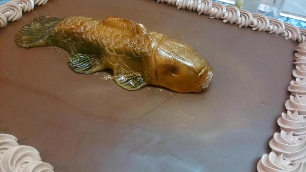 Jednoduchá pre rybára, torta, Narodeninové torty, gitus31, 1