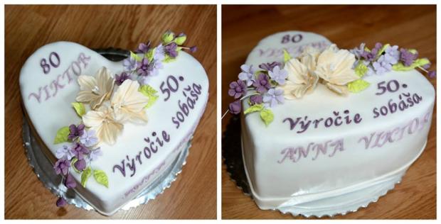 srdce na dvojoslavu, torta, Narodeninové torty, marienka22, 1