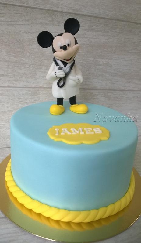 Mickey Mouse Doctor, torta, Rozprávkové torty, novanka, 1