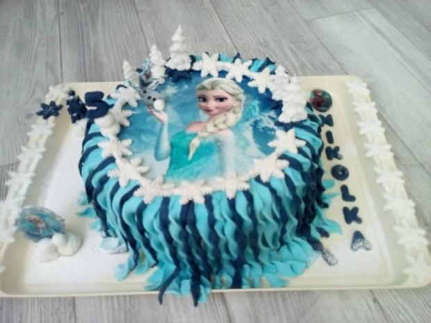 FROZEN, torta, Torty pre dievčatá, messinka, 1
