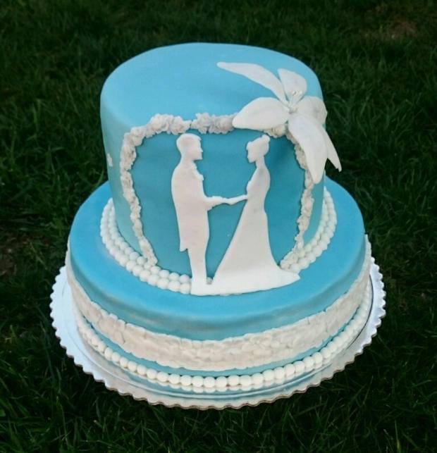 Svadobná tortička 1 , torta, Svadobné torty, andy611, 1