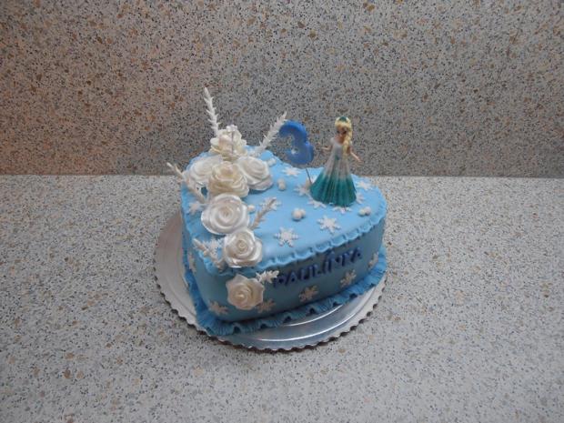 Frozen - Elza, torta, Rozprávkové torty, nmiriam, 1