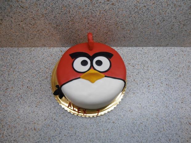 Angry Birds, torta, Rozprávkové torty, nmiriam, 1
