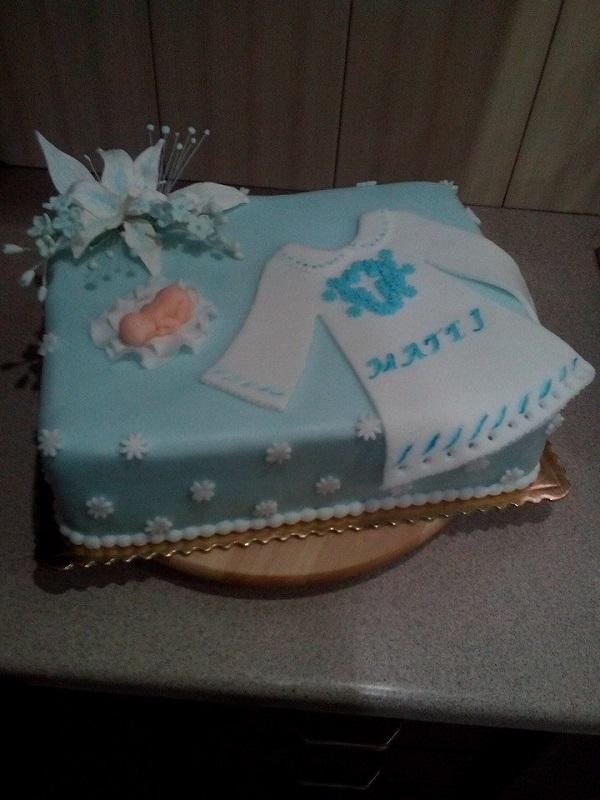 Krstiny, torta, Torty na krstiny, Iwuška, 1