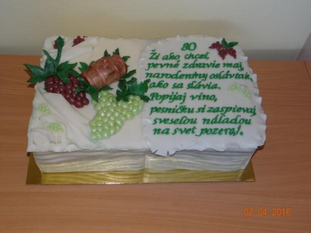 Kniha 80, torta, Narodeninové torty Kniha 80, torta, Narodeninové torty, evicaa, 1