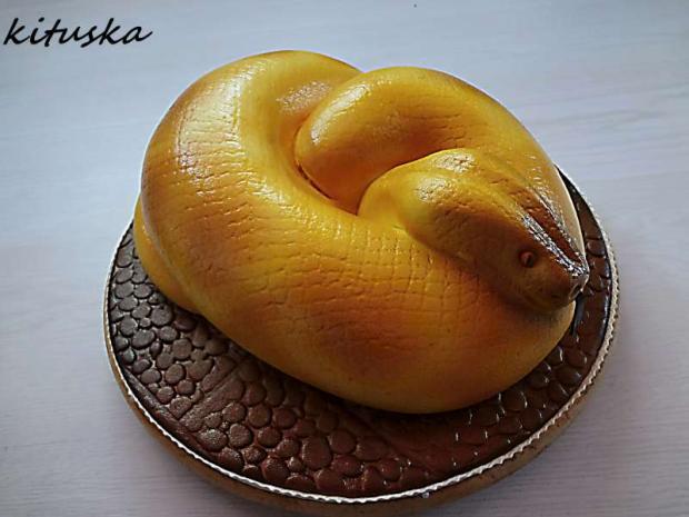 pyton, torta, Narodeninové torty, kituska, 2