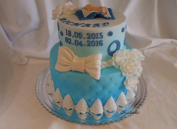Na krstiny, torta, Torty na krstiny, Kadanka, 1