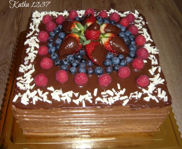 čokoládová s ovocím, torta, Čokoládové torty čokoládová s ovocím, torta, Čokoládové torty, katka1237, 1