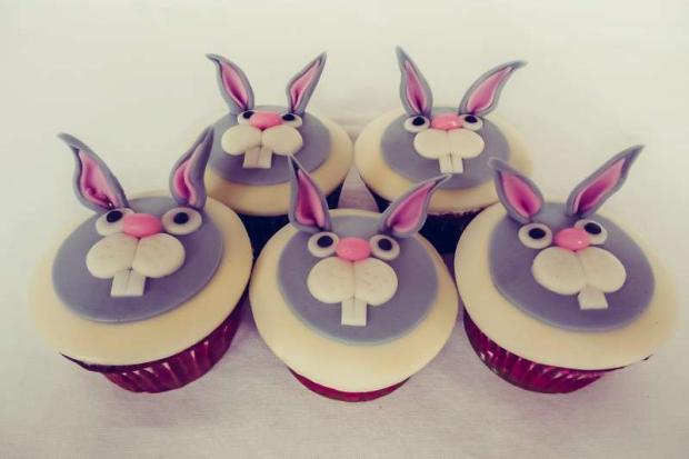 velikonoční cupcaky, torta, Zákusky, Jitapa, 1