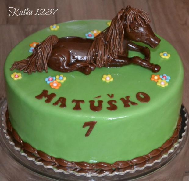 s koníkom, torta, Torty so zvieratkami, katka1237, 1
