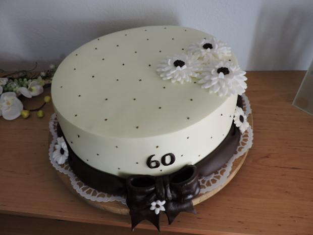 jednoduchá na 60tku, torta, Narodeninové torty, Stanulienka, 1