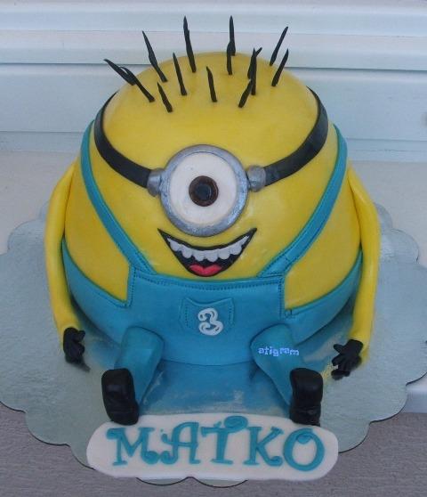 Mimoň menší , torta, Narodeninové torty, atigram, 1