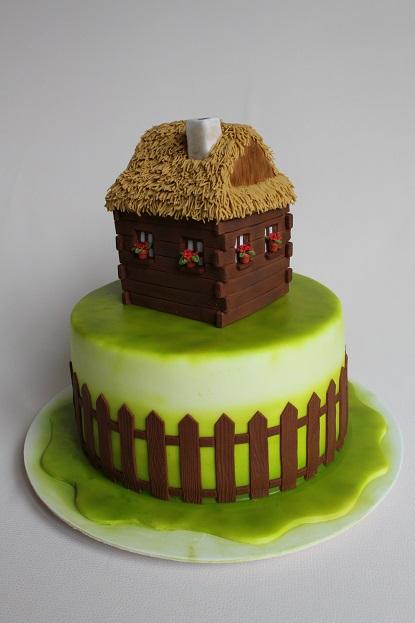 Rozprávková chalúpka, torta, Narodeninové torty Rozprávková chalúpka, torta, Narodeninové torty, Annka, 2