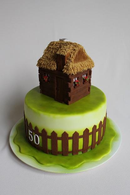 Rozprávková chalúpka, torta, Narodeninové torty Rozprávková chalúpka, torta, Narodeninové torty, Annka, 1