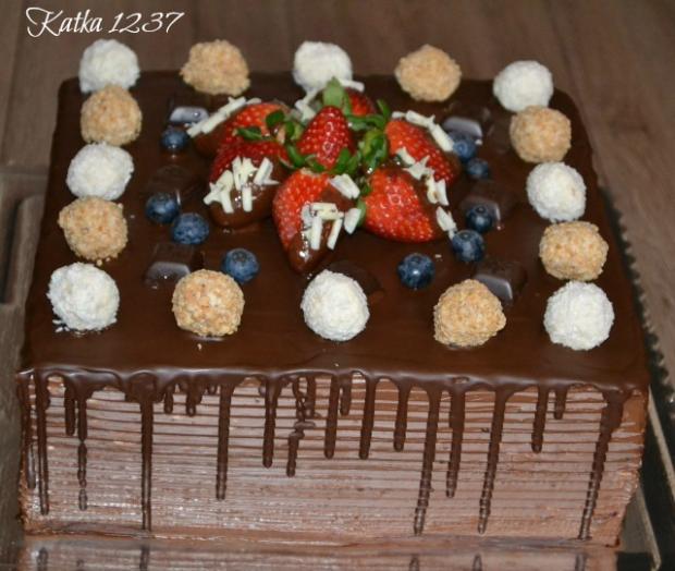 čokoládovo ovocná, torta, Čokoládové torty čokoládovo ovocná, torta, Čokoládové torty, katka1237, 1