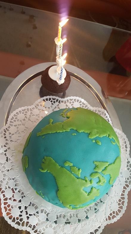 Torta zemeguľa (guľa), torta, Netradičné torty, evelynka86, 1