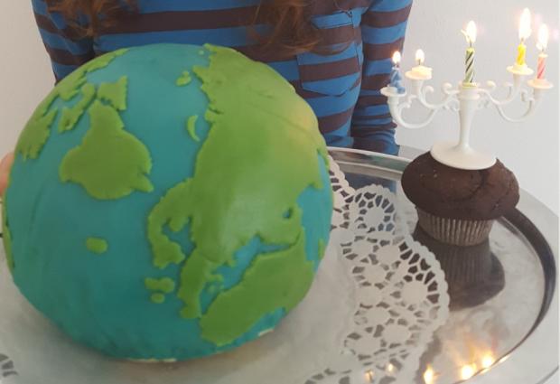 Torta zemeguľa (guľa), torta, Netradičné torty, evelynka86, 2
