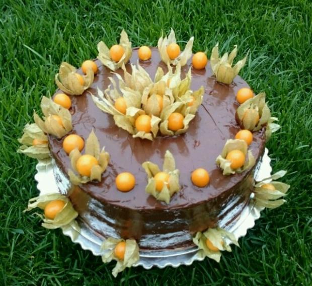 Čokoládová tortička ala Physalis , torta, Čokoládové torty Čokoládová tortička ala Physalis , torta, Čokoládové torty, andy611, 1