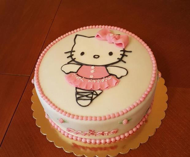 Kitty, torta, Torty pre dievčatá, MK martina, 1