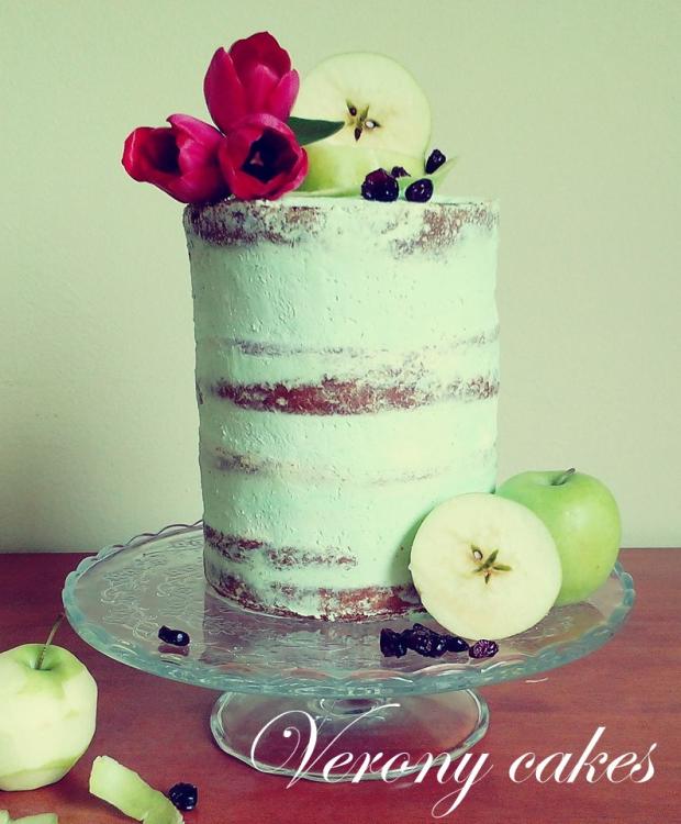 Naked cake, torta, Narodeninové torty Naked cake, torta, Narodeninové torty, Verony, 1