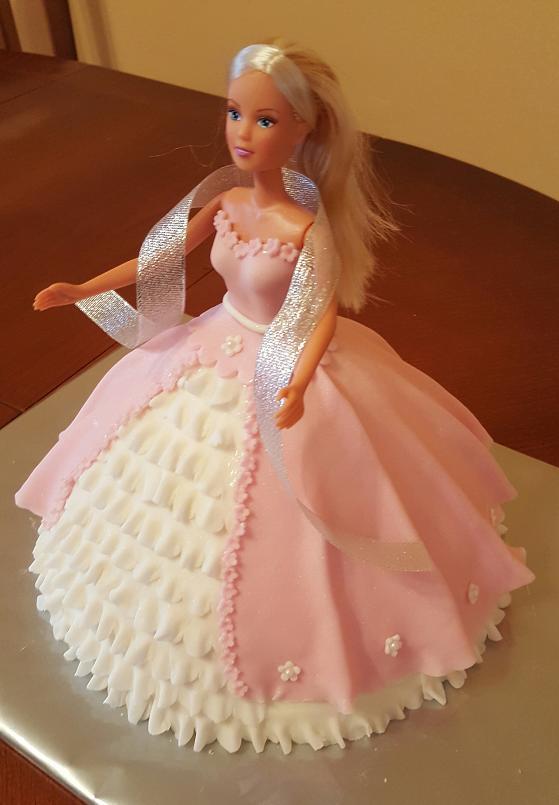 barbie, torta, Torty pre dievčatá barbie, torta, Torty pre dievčatá, MK martina, 1