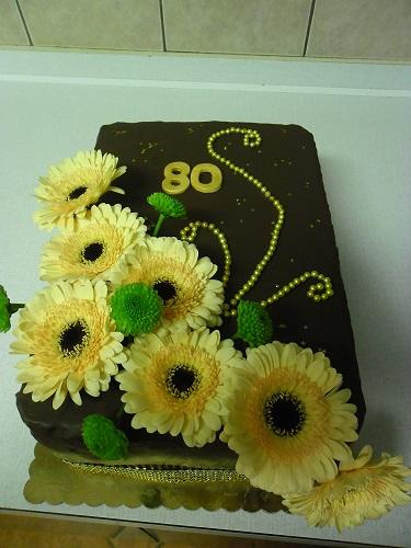 na želanie so živými gerberkami, torta, Čokoládové torty, Ivka29, 1