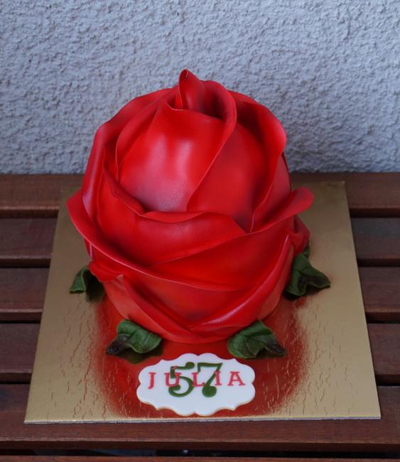 3D ruža, torta, Netradičné torty, zabinka, 1