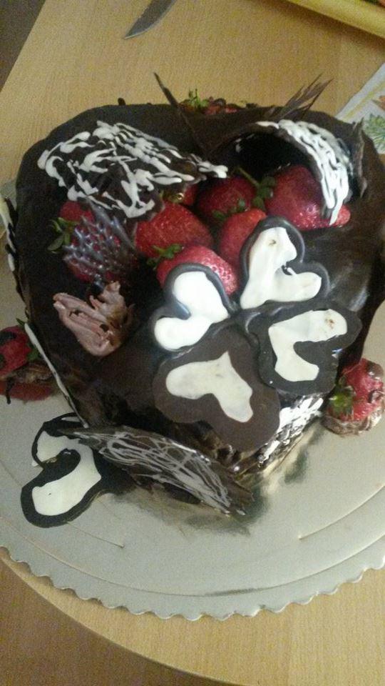 pre moju dcerku k meninkam, torta, Čokoládové torty, monika 13, 2