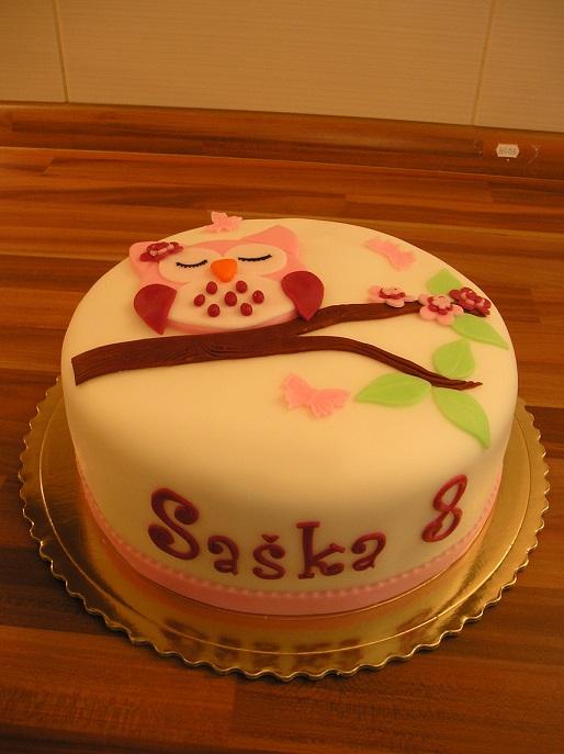 sova 2, torta, Torty so zvieratkami, dadika, 1