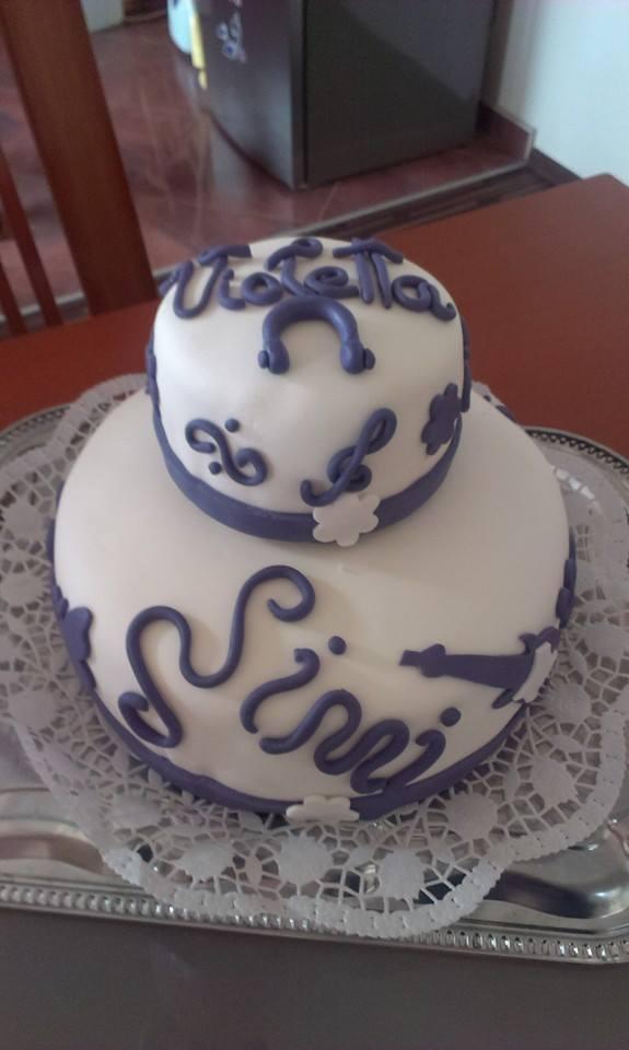Torta Violetta, torta, Torty pre dievčatá, KatkaPes, 1