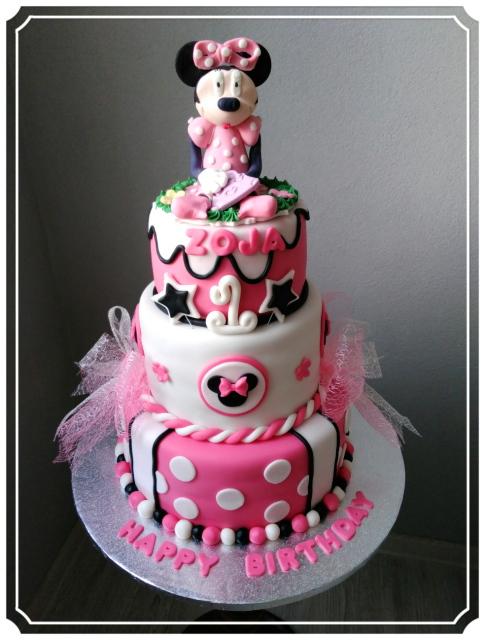 Torta Minnie, torta, Torty pre dievčatá, dakota14, 1