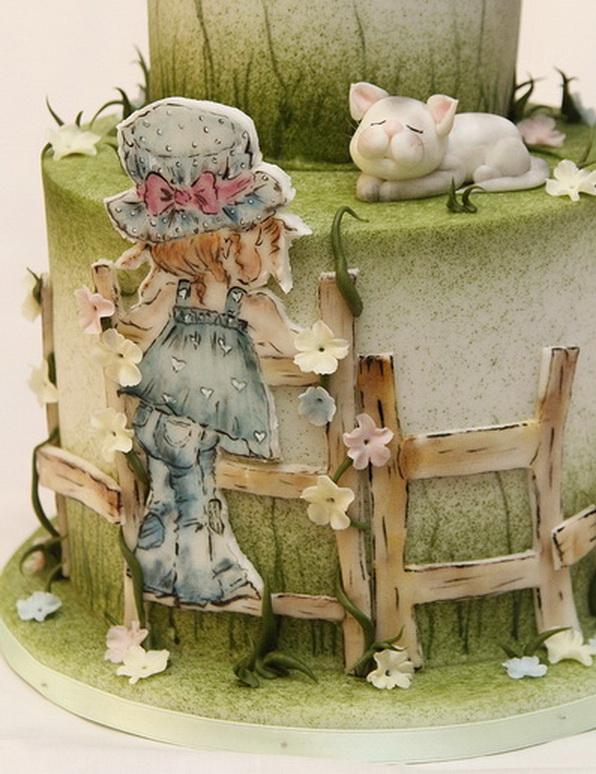 Rozprávková záhrada :-), torta, Torty pre dievčatá Rozprávková záhrada :-), torta, Torty pre dievčatá, grasie, 3
