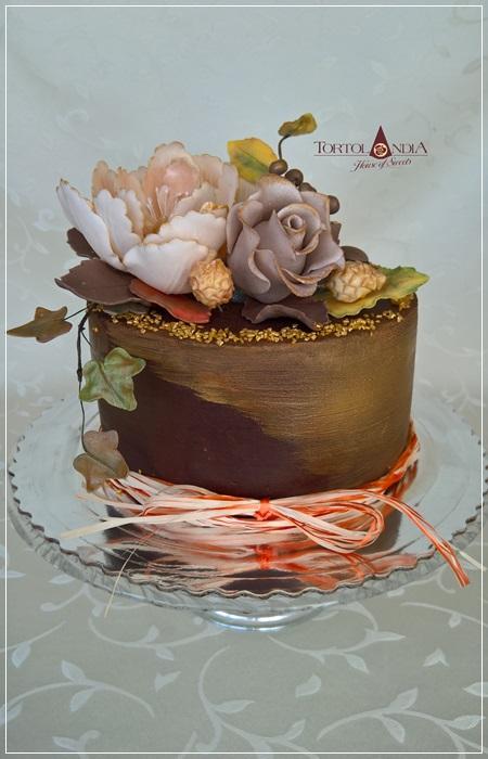 Čokoladovo-zlatá, torta, Čokoládové torty Čokoladovo-zlatá, torta, Čokoládové torty, Tortolandia.sk, 2