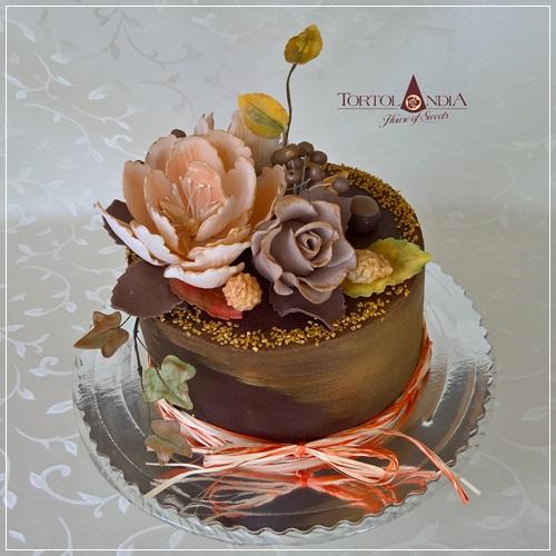 Čokoladovo-zlatá, torta, Čokoládové torty Čokoladovo-zlatá, torta, Čokoládové torty, Tortolandia.sk, 1
