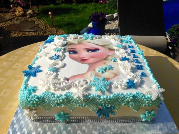 Elsa, torta, Rozprávkové torty, Torty Exclusive, 2
