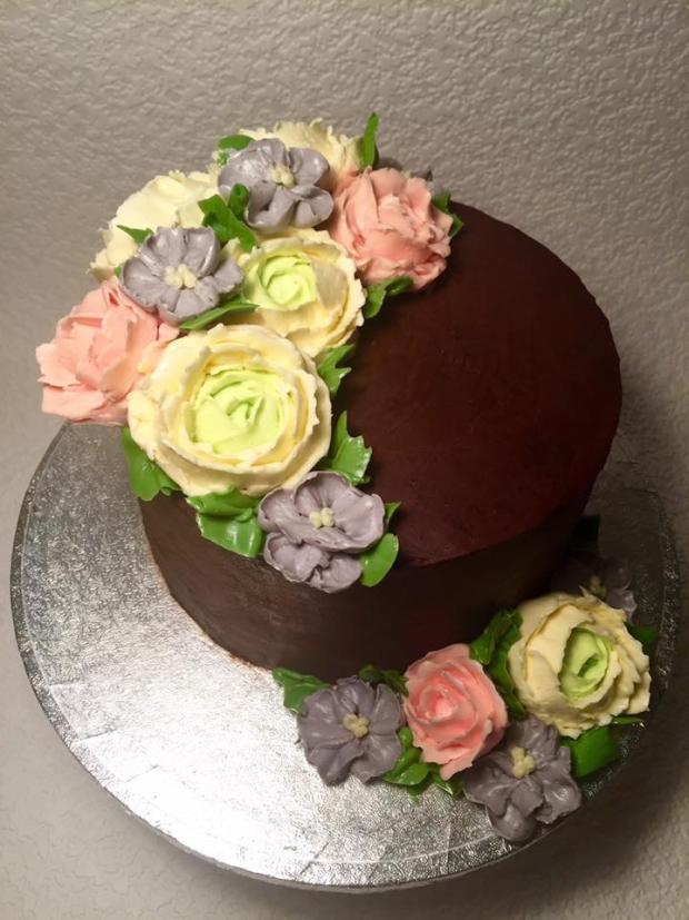 Krémové kvěy, torta, Čokoládové torty Krémové kvěy, torta, Čokoládové torty, ajsanek, 1