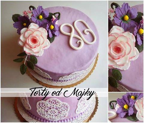 Narodeninová pre babku, torta, Narodeninové torty, Majka23, 1