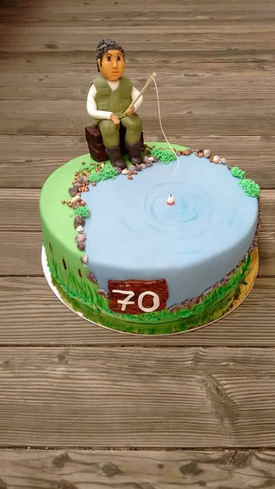 Pre rybara, torta, Narodeninové torty, Enya, 1