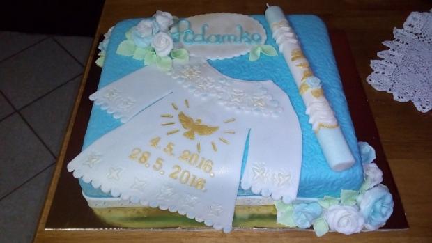 torta na krst, torta, Torty na krstiny, Lilien Maxova, 1