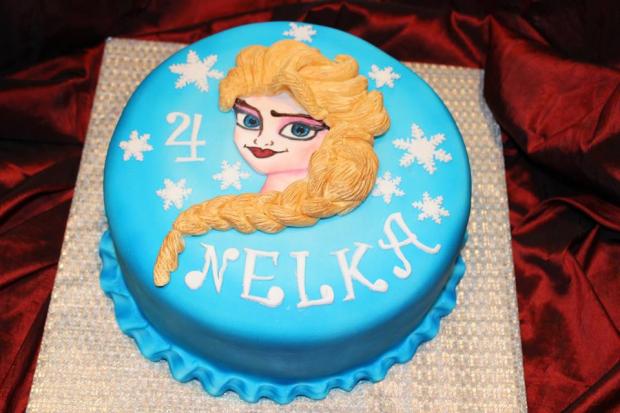 Frozen..., torta, Torty pre dievčatá, Tinka, 1