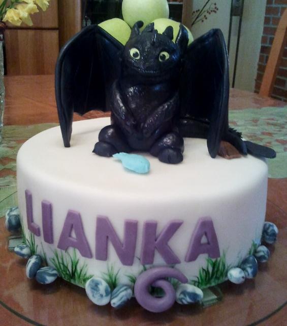 Narodeninová s Bezzubkou, torta, Rozprávkové torty, adriana.d, 1